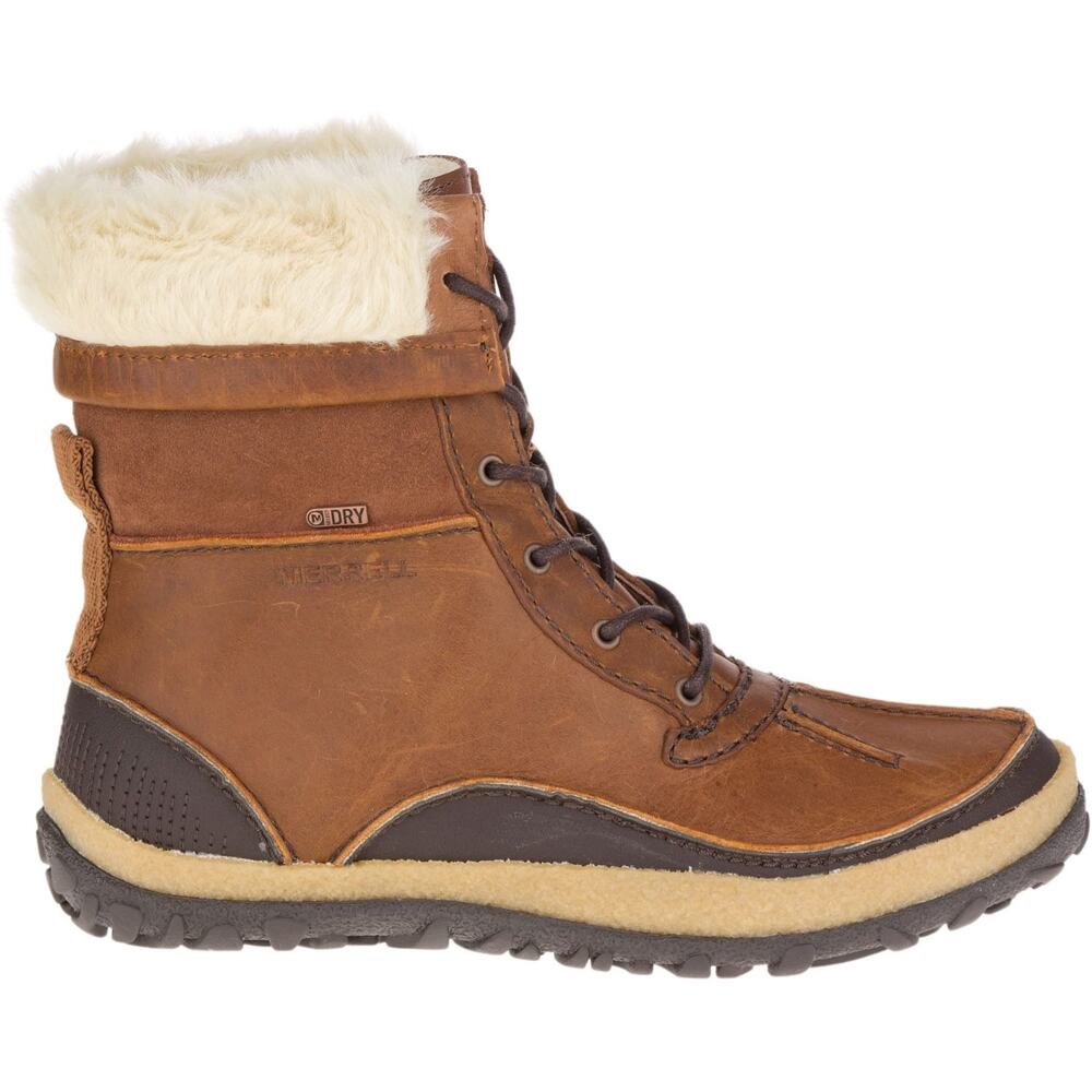 Merrell Womens Tremblant Mid Polar Waterproof Winter Boot Brown Size 10 M New
